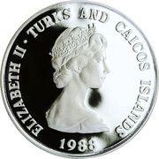 1 Crown - Elizabeth II WWF; Silver Proof Issue obverse image