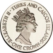 1 Crown - Elizabeth II Royal Wedding - Princess Diana; Silver Proof Issue obverse image