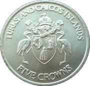5 Crowns - Elizabeth II 1992 Olympic Games obverse image