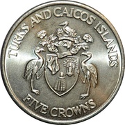 5 Crowns - Elizabeth II 1992 Olympic Games obverse image