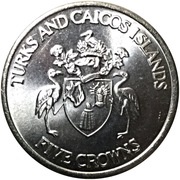 5 Crowns - Elizabeth II 1992 Olympic Games obverse image