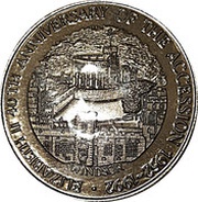 5 Crowns - Elizabeth II Windsor Castle, United Kingdom, 1992 reverse image