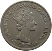 5 Crowns - Elizabeth II World Cup winners - Italy obverse image