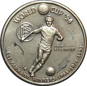 5 Crowns World Cup winners - West Germany, United Kingdom, 1993 reverse image