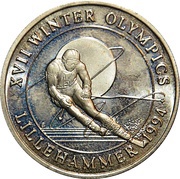 5 Crowns - Elizabeth II Slalom, United Kingdom, 1993 reverse image
