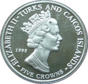 5 Crowns - Elizabeth II Sprinter obverse image