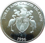5 Dollars - Elizabeth II Queen Elizabeth's 70th Birthday obverse image