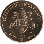 5 Crowns - Elizabeth II Mother Theresa obverse image