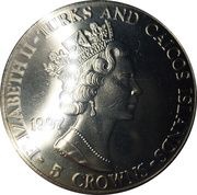 5 Crowns - Elizabeth II Coronation obverse image