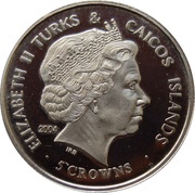 5 Crowns - Elizabeth II The Sovereign's Orb obverse image