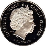5 Crowns - Elizabeth II Imperial State Crown obverse image