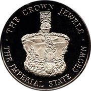 5 Crowns - Elizabeth II Imperial State Crown, United Kingdom, 2004 reverse image