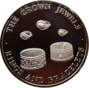 5 Crowns - Elizabeth II Rings and Bracelets, United Kingdom, 2004 reverse image