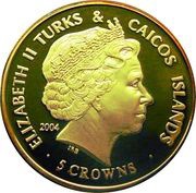 5 Crowns - Elizabeth II Lord Kitchener; Mule obverse image