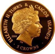 5 Crowns - Elizabeth II Queen Victoria's Crown obverse image