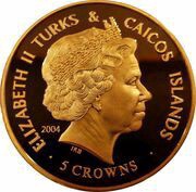 5 Crowns - Elizabeth II Rings and Bracelets; Gold Plated obverse image