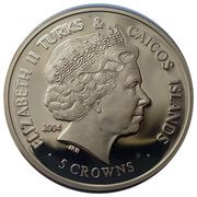5 Crowns - Elizabeth II The Sovereign's Orb; Gold Plated obverse image