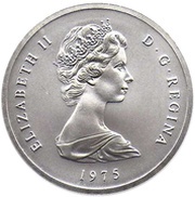 20 Crowns - Elizabeth Christopher Colombus obverse image
