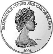 20 Crowns - Elizabeth II Santa Maria obverse image
