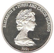 20 Crowns - Elizabeth II Columbus' Voyage Sets Sail obverse image