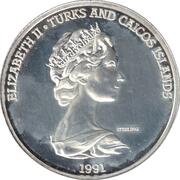 20 Crowns - Elizabeth II Columbus Sighting the New World obverse image