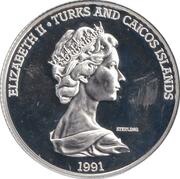 20 Crowns - Elizabeth II Discovery of the New World obverse image