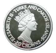 20 Crowns - Elizabeth II Windsor Castle obverse image
