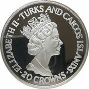 20 Crowns - Elizabeth II Jubilee obverse image