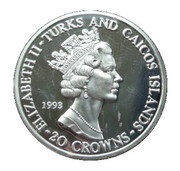 20 Crowns - Elizabeth II Uruguay obverse image