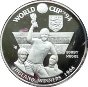 20 Crowns - Elizabeth II England, United Kingdom, 1993 reverse image