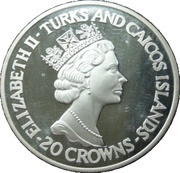 20 Crowns - Elizabeth II Coronation Jubilee obverse image