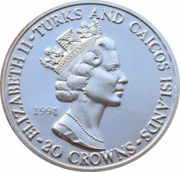 20 Crowns - Elizabeth II D-Day obverse image