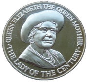 20 Crowns - Elizabeth II The Queen Mother reverse image