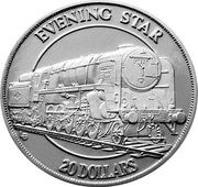 20 Dollars - Elizabeth II Evening Star, United Kingdom, 1996 reverse image