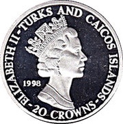 20 Crowns - Elizabeth II Lancaster obverse image