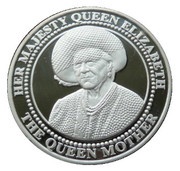20 Crowns - Elizabeth II The Queen Mother, United Kingdom, 1999 reverse image