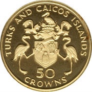 50 Crowns - Elizabeth II Churchill obverse image