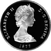 50 Crowns - Elizabeth II George III obverse image
