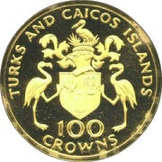 100 Crowns - Elizabeth II Churchill obverse image