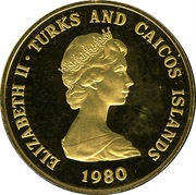 100 Crowns - Elizabeth II Lord Mountbatten; Piedfort obverse image