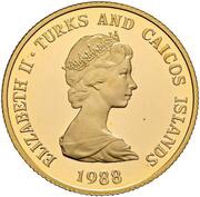 100 Crowns - Elizabeth II 25th Anniversary of WWF obverse image