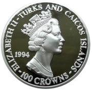 100 Crowns - Elizabeth II D-Day obverse image