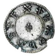 Halfpenny - Eadgar Flower type obverse image