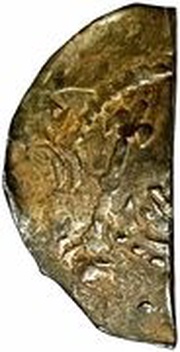 Halfpenny - Stephen Voided cross and stars type obverse image