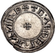 Penny - Æthelstan Small cross type obverse image