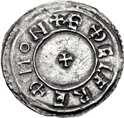 Penny - Æthelstan Crowned bust type reverse image