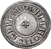 Penny - Æthelstan Crowned bust type reverse image
