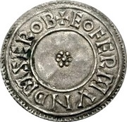Penny - Æthelstan Rosette type reverse image