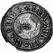 Penny - Æthelstan Cross/Rosette type reverse image