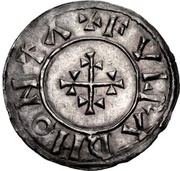 Penny - Æthelstan Helmeted portrait type reverse image